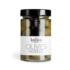 Olives vertes dénoyautées Kalios