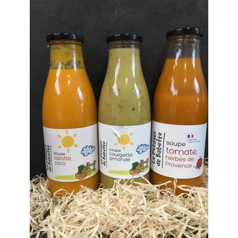 Potage aux légumes du soleil bio