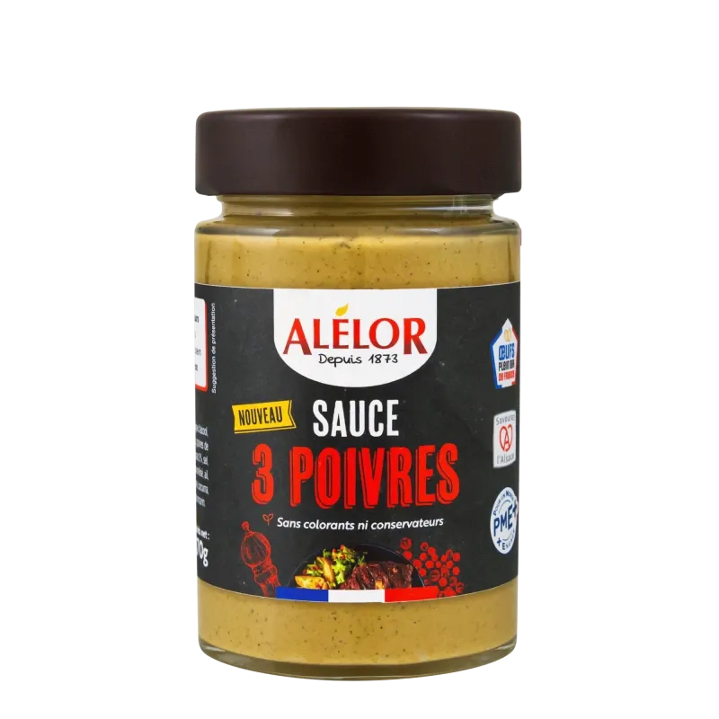 Sauce 3 poivres