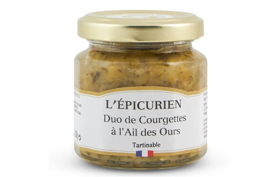 Duo de courgettes ail des ours