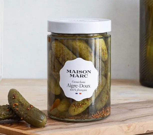 Cornichons Aigre-Doux Maison Marc