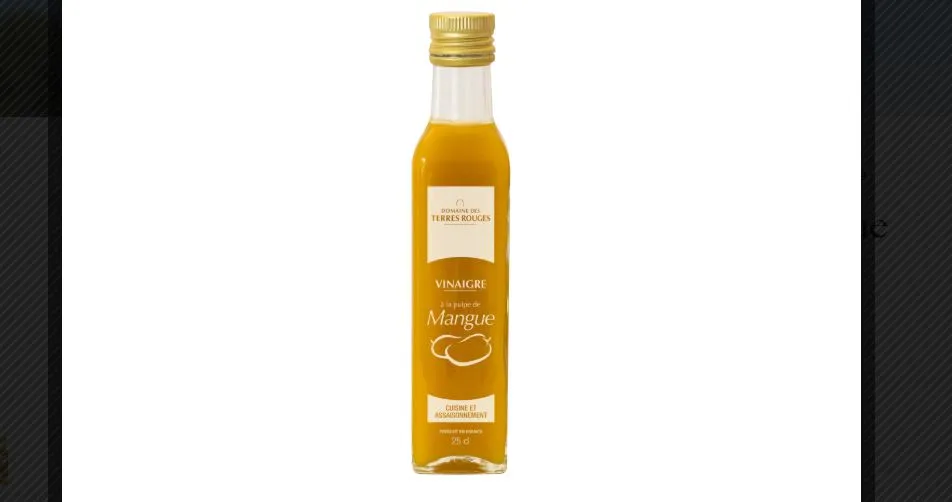 Vinaigre à la pulpe de mangue