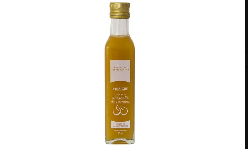 Vinaigre à la pulpe de mirabelle de Lorraine