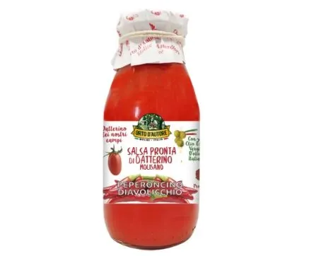 Sauce tomate et piments