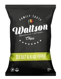 Chips Watson sel marin et poivre noir