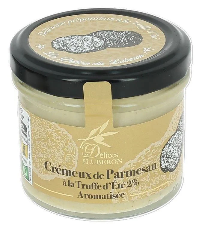 Crémeux de parmesan à la truffe d'été