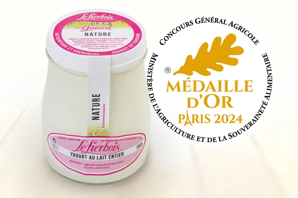 Yaourt au lait entier Le Fierbois
