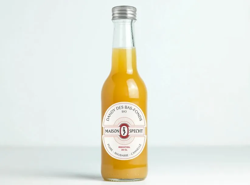 Mocktail Dandy Poire Rhubarbe Cannelle