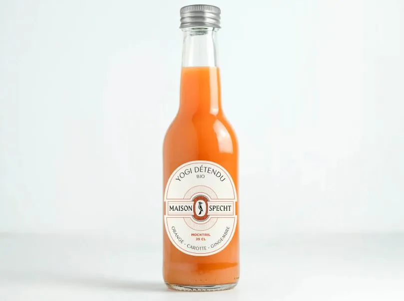 Mocktail Yogi Détendu Orange Carotte Gingembre
