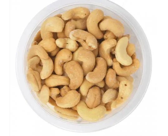 Noix de cajou grillées salées