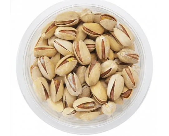 Pistaches coques grillées salées