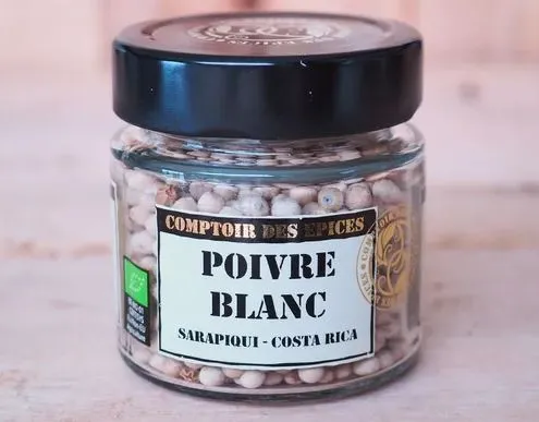 Poivre blanc entier Sarapiqui bio