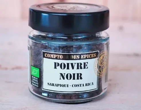 Poivre noir entier Sarapiqui bio