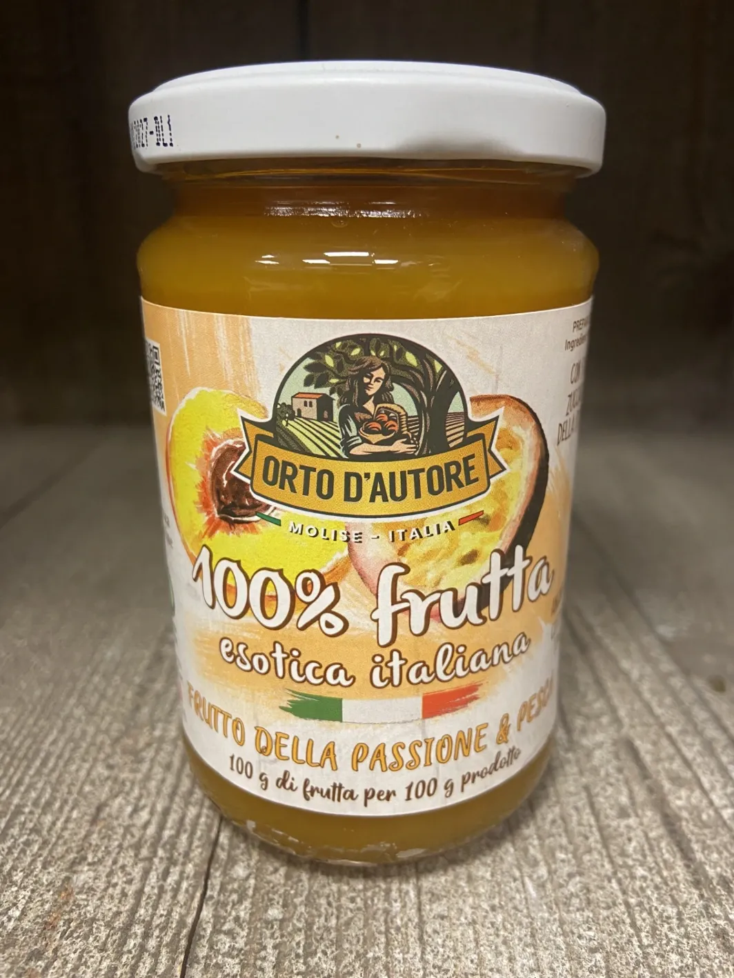 Compte fruit de la passion et pêche