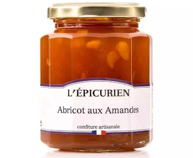 Confiture d'abricots aux amandes L'Epicurien
