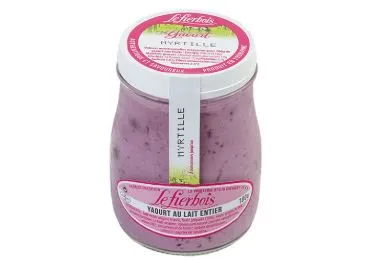 Yaourt myrtille Le Fierbois