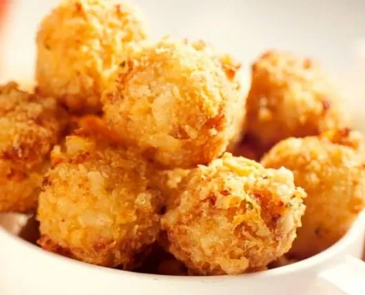 Croquette apéritive aux crevettes