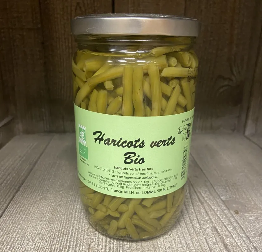 Haricots verts bio