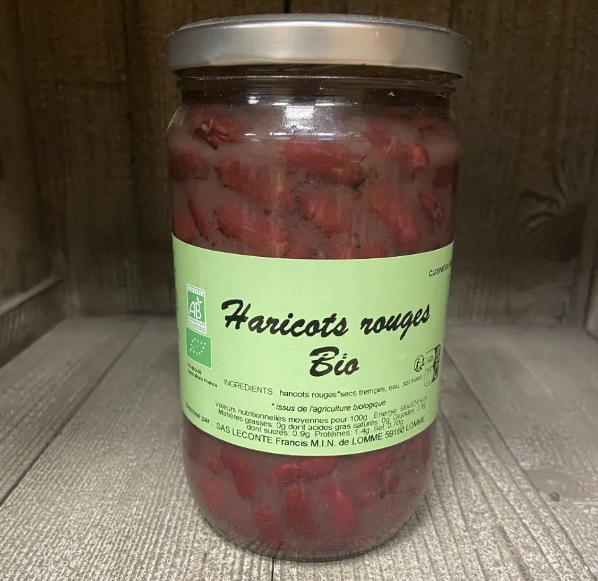 Haricots rouges bio