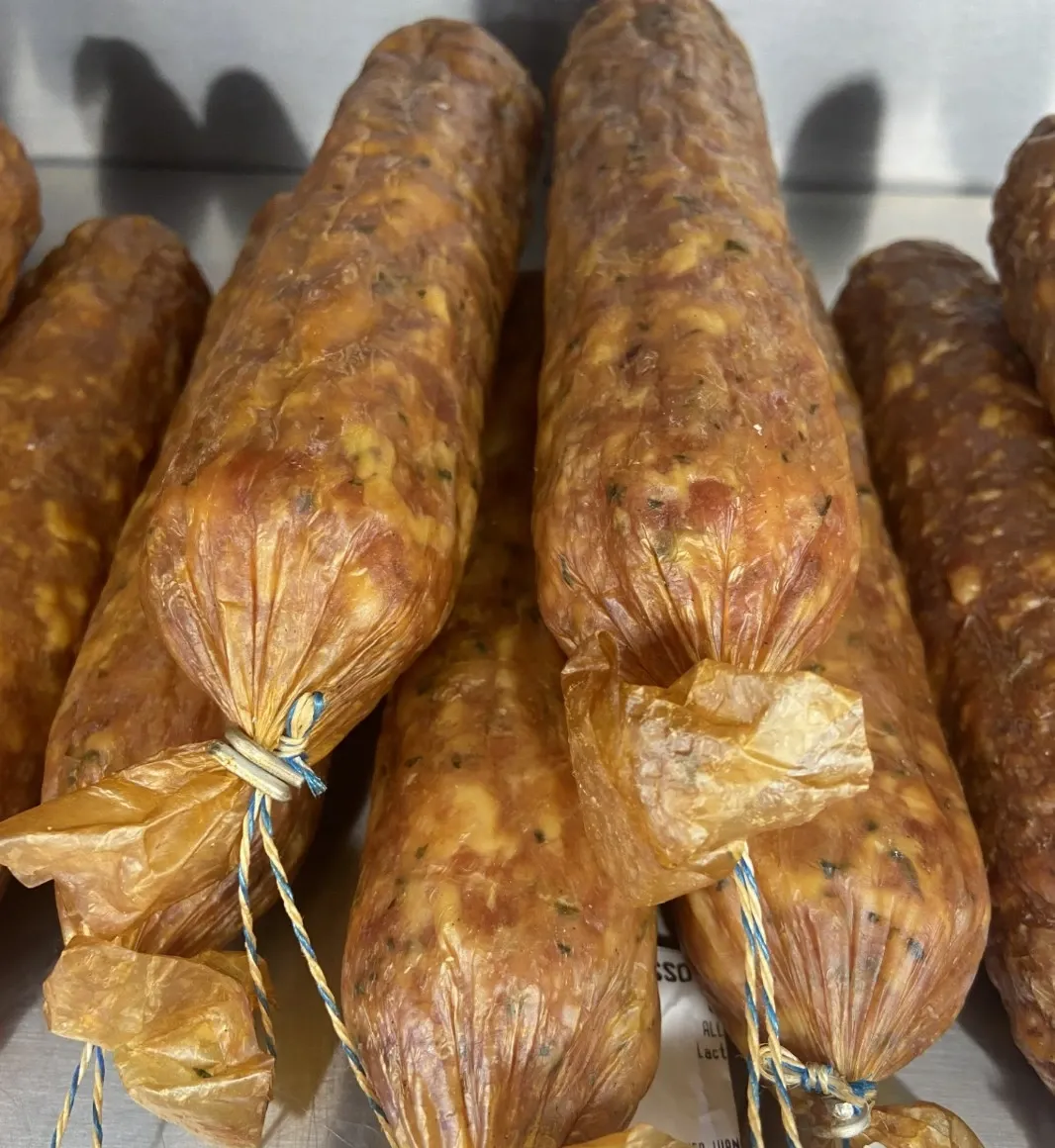 Saucisson à l'ail des ours