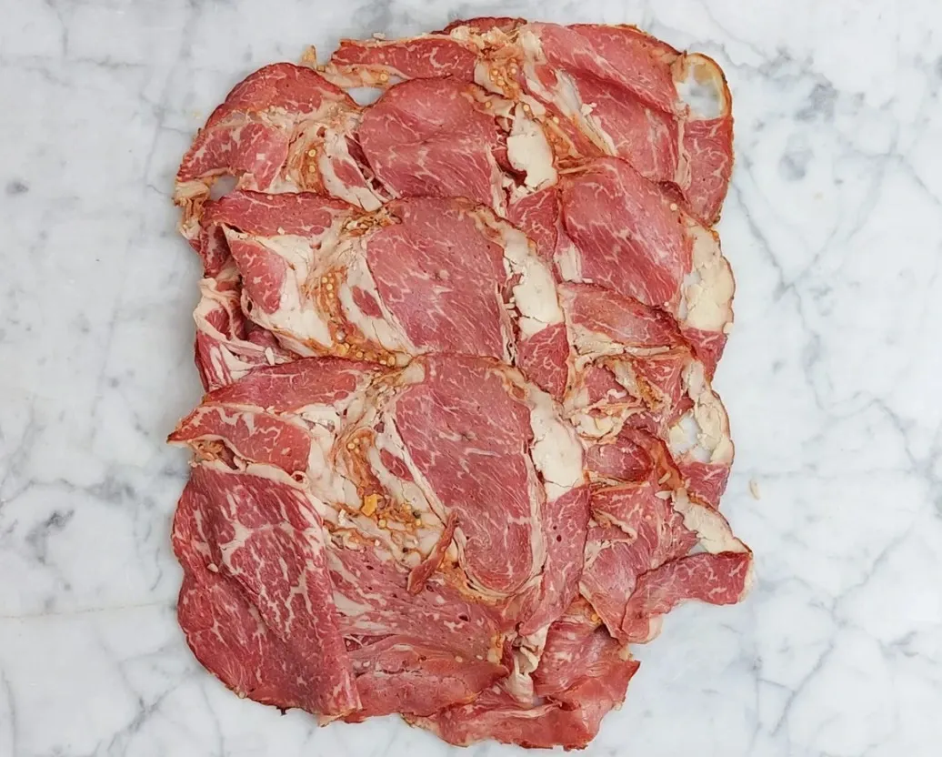 Pastrami Holstein style New York Dierendonck